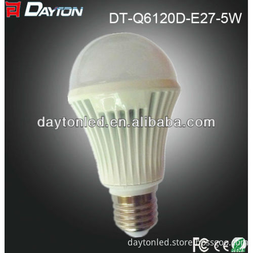 5w led bulb lamp e27 smd5730 Epistar high bright toshiba